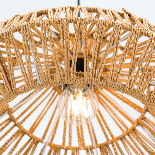 Boho Weave Pendant Light