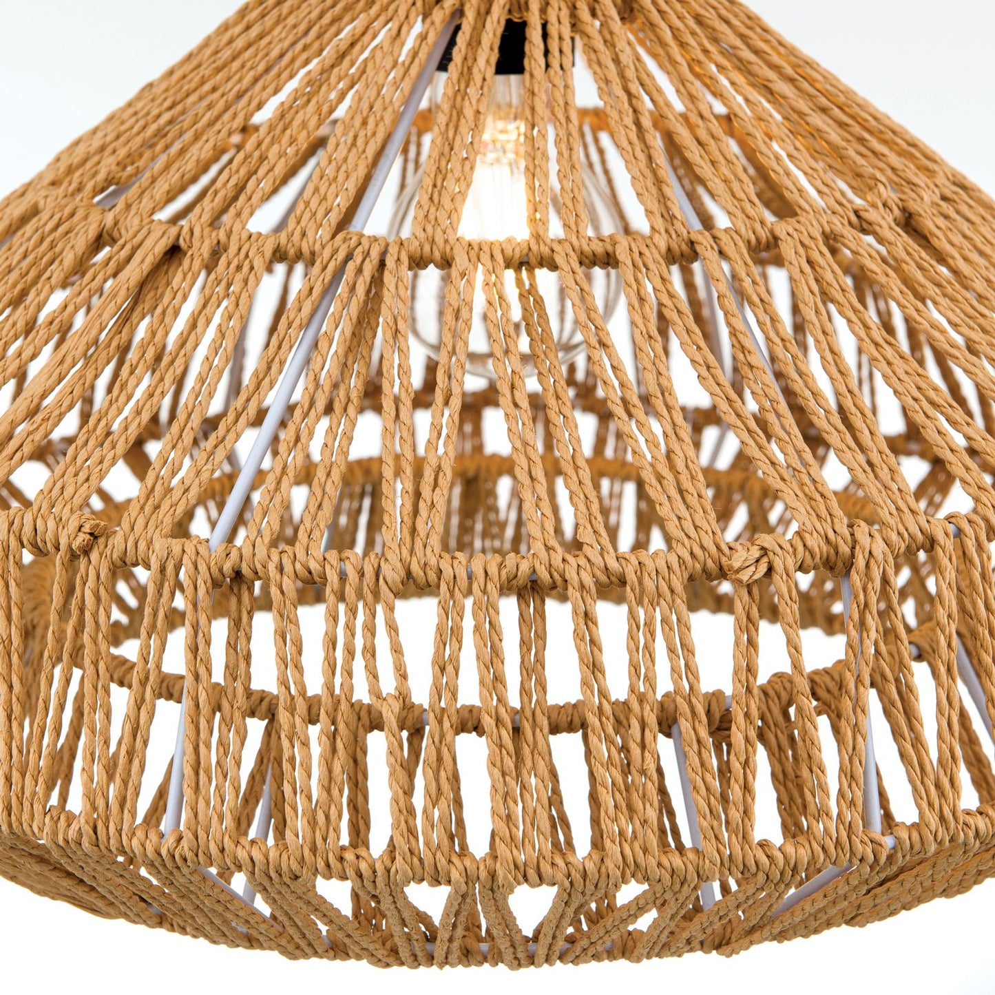 Boho Weave Pendant Light
