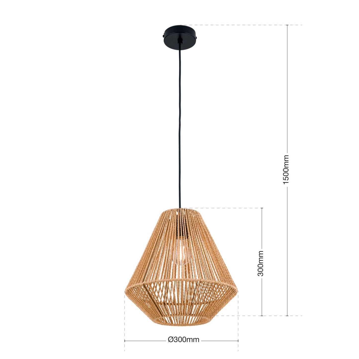 BohoTwine Pendant Light