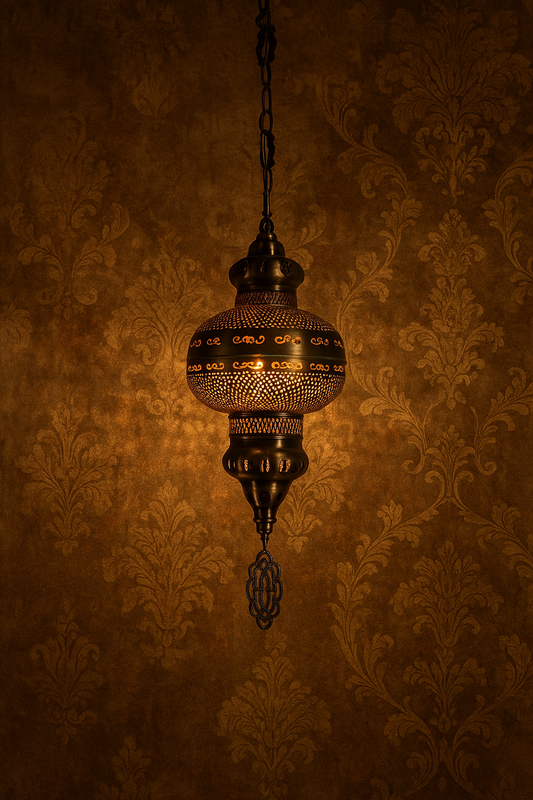 Moroccan Glow – Antique Hanging
