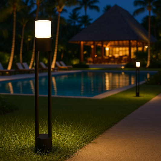 Modern Outdoor Bollard Light LED