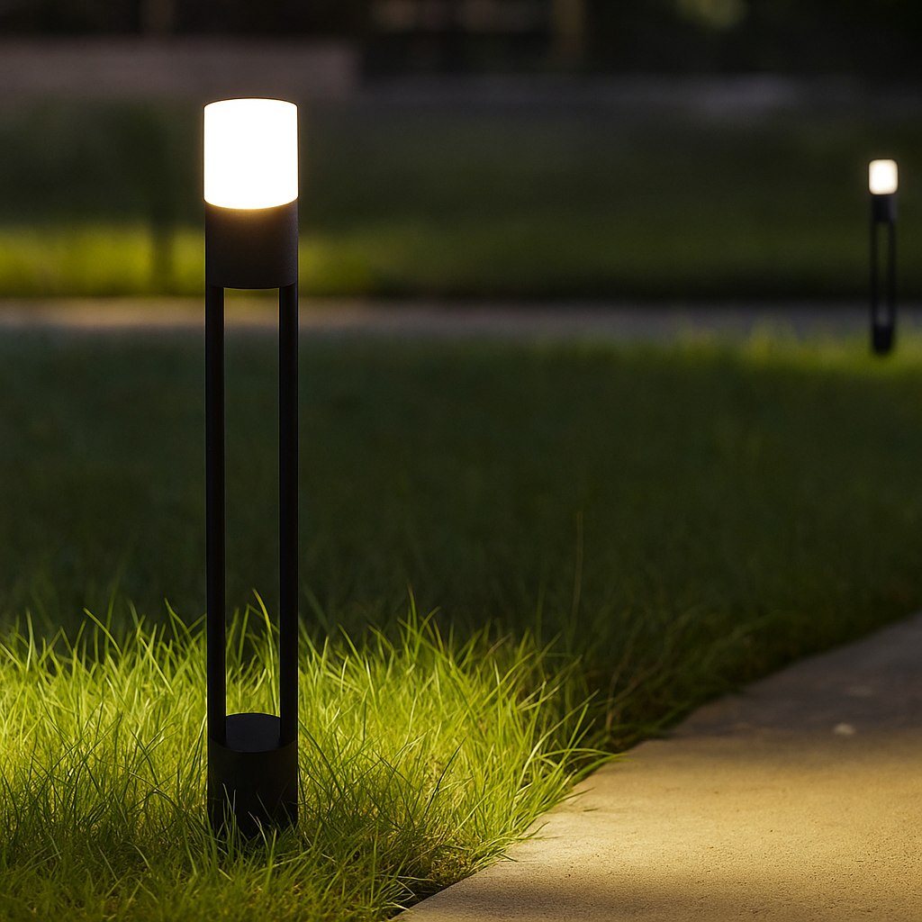 Modern Outdoor Bollard Light LED