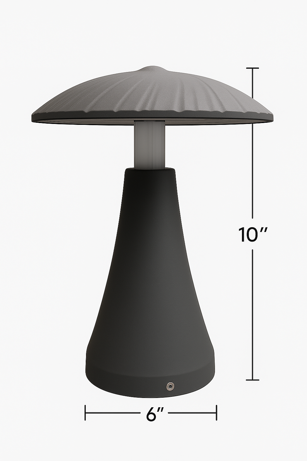 Modern Mushroom LED Gate Light