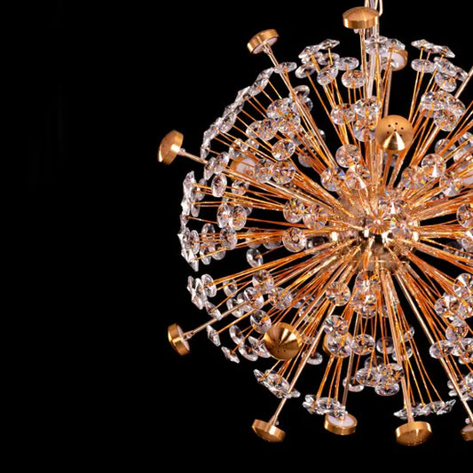 Luxury Modern Sputnik Crystal Chandelier