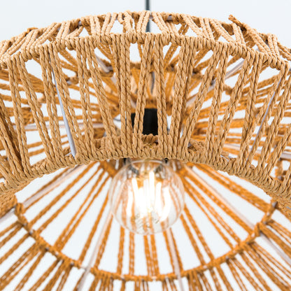 Boho Weave Pendant Light