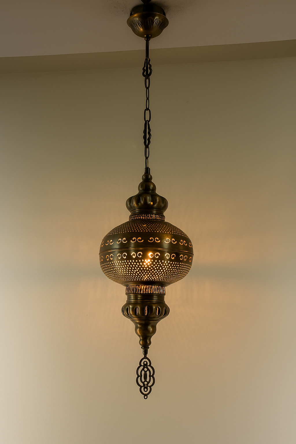 Moroccan Glow – Antique Hanging