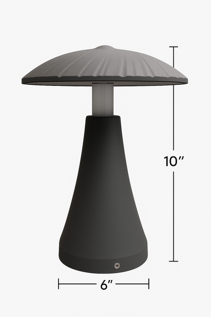 Modern Mushroom LED Gate Light