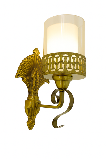 Vintage Brass Wall Sconce Light