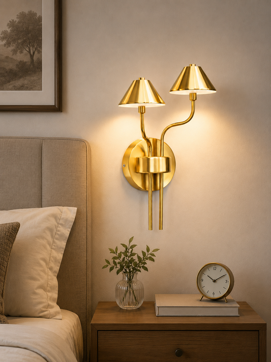 Aurelia Dual Shade Wall Lamp