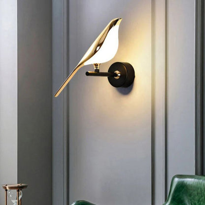 Modern Bird Design Wall Lamp