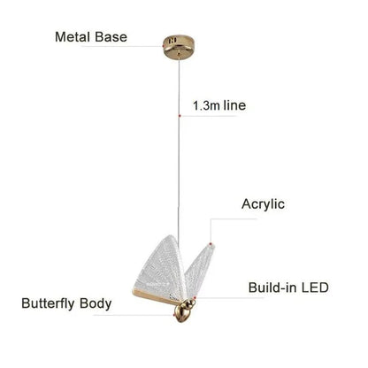 Butterfly Hanging Light